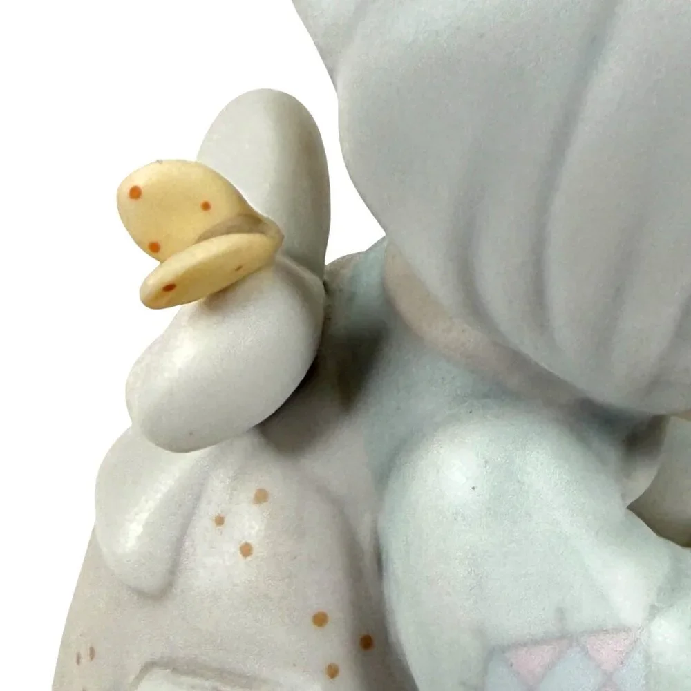 1987 Precious Moments Feed My Sheep Members Only‎ Figurine W/ Original Box & Tag